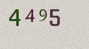Visual Confirmation Security Code