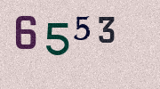 Visual Confirmation Security Code