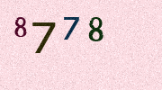 Visual Confirmation Security Code